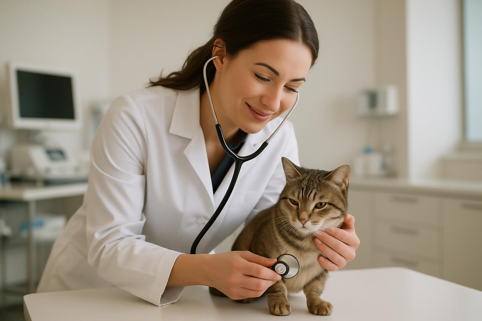 Veterinario con mascota